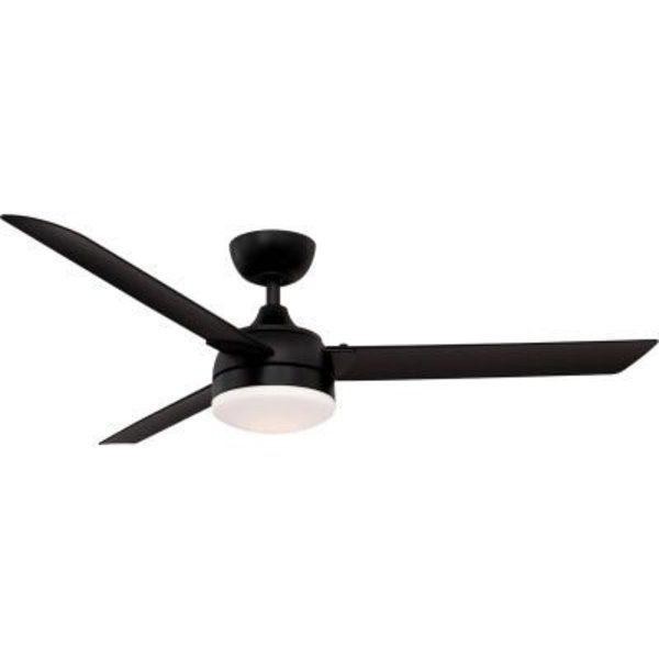 Fanimation Xeno Wet - 56 inch - Black with Black Blades and LED FP6729BBLW
